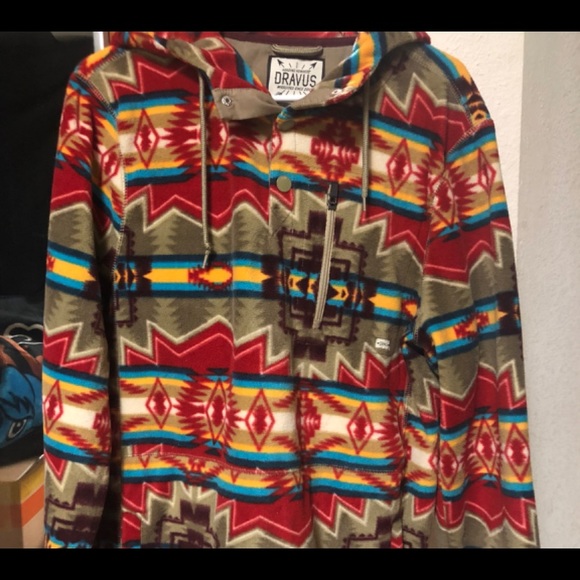 Aztec fleece pullover - Picture 2 of 4